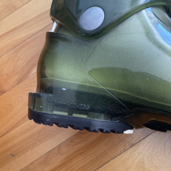 Lange Delight Exclusive Super 100 Women Ski Boots ClimbMatic Green 22/23.5 280mm - Picture 8 of 16